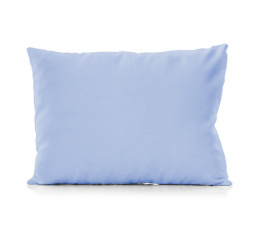 Bavlněný povlak na relaxační polštář světle modrý 55x180