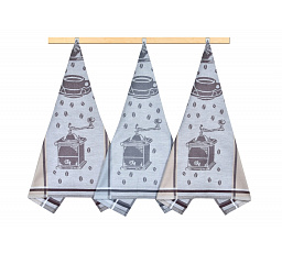 Kuchyňská utěrka 50x70cm káva