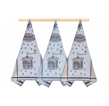 Kuchyňská utěrka 50x70cm káva