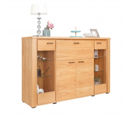 Komoda vysoká s barem NATURA