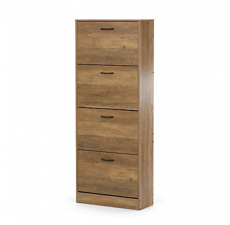 Botník, mdf, hnědá, ABO-G1018 ELM