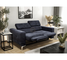 Sofa TOSCANIA II , relax 185 cm - modrá