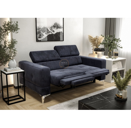 Sofa TOSCANIA II , relax 185 cm - modrá