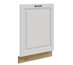 Dvířka na myčku bez panelu STELLO - ZM 713x596, Bílý mat