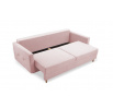 Pohovka rozkládací PASTELLA Růžová, Queens 19