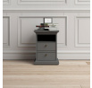 Noční stolek PROVENCE 302, Šedý mat