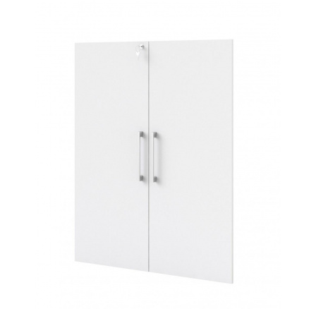 Dvířka se zámkem Office 339 bílé