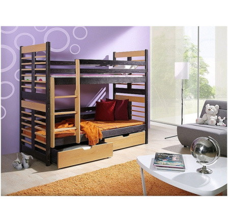 Dětská patrová postel z masivu AUGUSTYN Dětská patrová postel z masivu AUGUSTYN