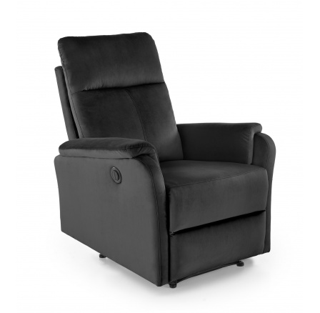 CROCUS křeslo s funkcí elektrického sklápění, černé (1p=1ks)