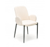 Jídelní židle K477, krémová