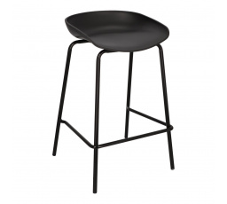 Barová stolička Grego černá 65 cm