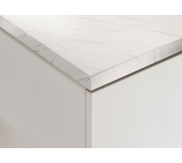 Pracovní deska - 38mm, Mramor Bianco