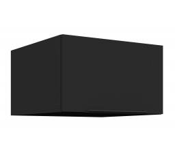 Horní skřínka SIENA - 60 NAGU-36 1F, Černá mat/Černá mat