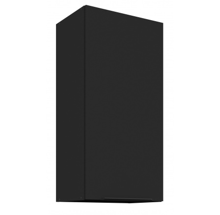 Horní skřínka SIENA - 45 G-90 1F, Černá mat/Černá mat Horní skřínka SIENA - 45 G-90 1F, Černá mat/Černá mat