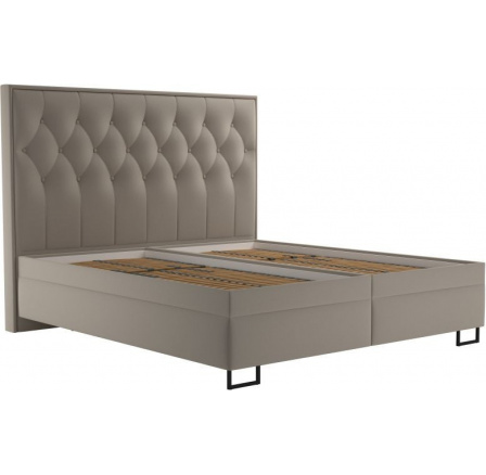 Postel Kristin 180x200, světle hnědá