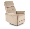 Polohovací křeslo SEMIR s USB, Béžová