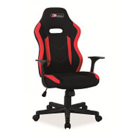 RAPID kancelářské křeslo -látka ČERNÁ/ČERVENÁ (OBRRAPIDCCZ=1BALÍK)Nosnost 120kg, kolekce "S" (K150) RAPID kancelářské křeslo -látka ČERNÁ/ČERVENÁ (OBRRAPIDCCZ=1BALÍK)Nosnost 120kg, kolekce "S" (K150)