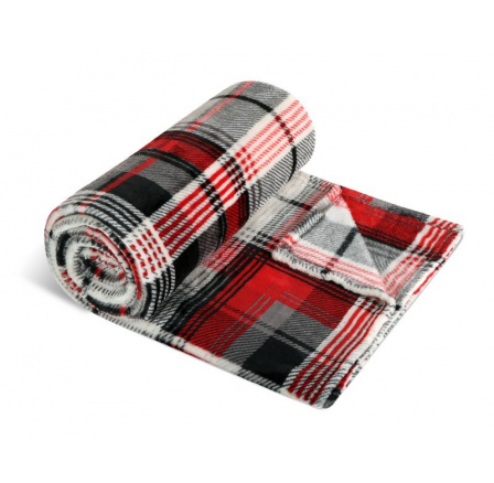 Deka Kemping 150x200 cm kostka červená Deka Kemping 150x200 cm kostka červená