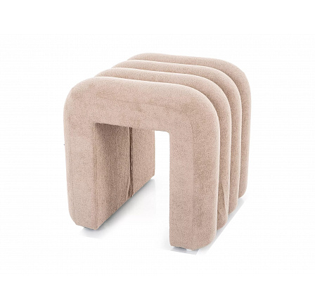 Taburet TICA C. 253, starorůžová