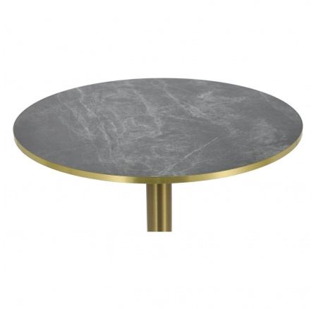 Deska Corby 80 HPL tmavý mramor, zlatý okraj