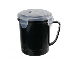 Hrnek na polévku 630 ml černý