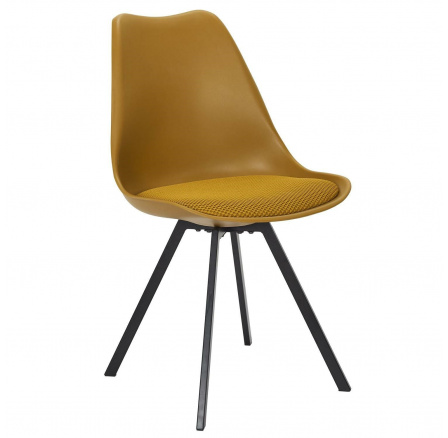 Židle Atom žlutá