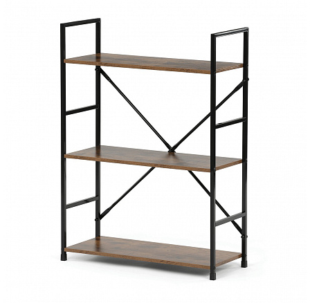 Regál, mdf, hnědá, GD-223 OLW