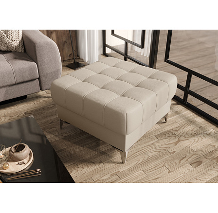 PUFA PORTO 70x70 CM PŘÍRODNÍ KŮŽE PUFA PORTO 70x70 CM PŘÍRODNÍ KŮŽE