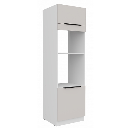 Kuchyňská skříň COMBO - 60 DPM-210 2F, Bílá/Kašmír