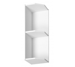 Kuchyňská horní skřínka PROWANSJA G25PZ - Pravá, Bílá