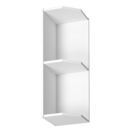 Kuchyňská horní skřínka PROWANSJA G25PZ - Pravá, Bílá