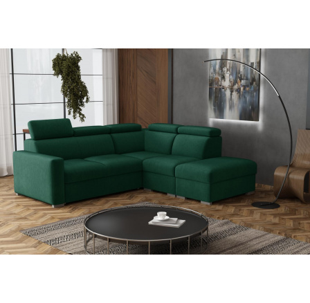 Sedací souprava Petrit IX pravá Kronos zelená Sedací souprava Petrit IX pravá Kronos zelená