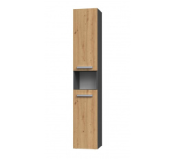 Koupelnová skříňka NOELI III, Dub antracit/ Dub artisan