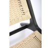 Křeslo FODEN, Černá/Přírodní