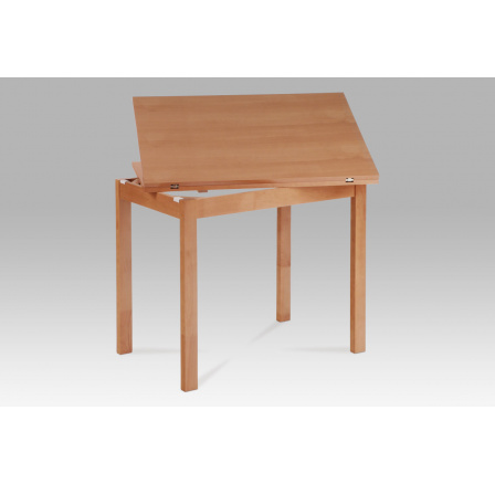 Jídelní stůl rozkládací 60+60x90 cm, buk