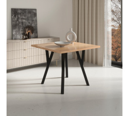 Stůl RODOS 84 Craft Gold+Black