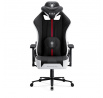 Textilní herní křeslo Player 2.0 King Size, černo-bílé