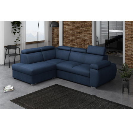 Rohová sedací soustava Bodie IV levá modrá Rohová sedací soustava Bodie IV levá modrá