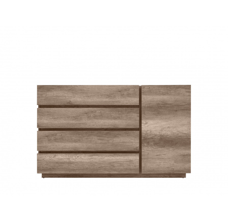 Komoda ANTICCA KOM1D4S dub monument Komoda ANTICCA KOM1D4S dub monument