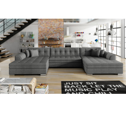 Sedací souprava ve tvaru U VENTO, Sawana 05