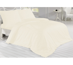 Saténový povlak na relaxační polštář smetanový