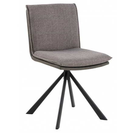 Židle Flynn šedá/antracitová