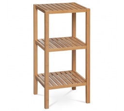 Regál, masiv, hnědá, DR-011-5