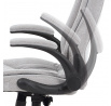 Kancelářské křeslo, synchronní mechanismus, stříbrná látka, KA-G303 SIL2