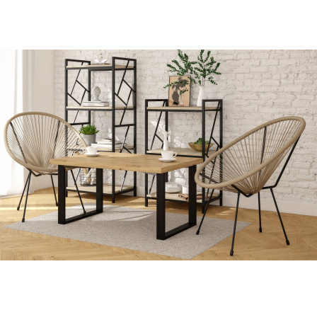 Aranžmá č. 62 - LB-FX dub artisan + nohy U 67x101 + K15-FX + R23P-FX + R24P-FX Aranžmá č. 62 - LB-FX + K15-FX + R23P-FX + R24P-FX