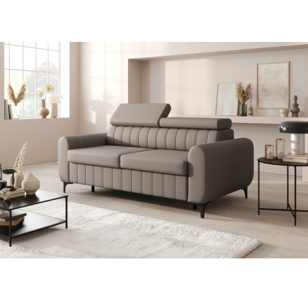 Sofa ZOYA 180 cm s italským rámem - přírodní kůže - volitelná barva