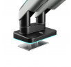 Dvojitý držák na monitory 49 palců, šedo-černý RGB X-Arm Dual