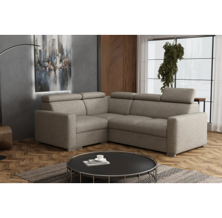 Sedací souprava Petrit III levá Aragon hnědošedá