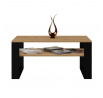 Konferenční stolek SAVA 1, Dub artisan/Černá