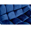 Barová židle H95, modrý Velvet